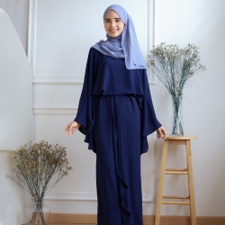 Delilah Kaftan Set - Magenta / Deep Purple / Dark Blue / Black / Fuchsia / Red / Dark Brown / Brown